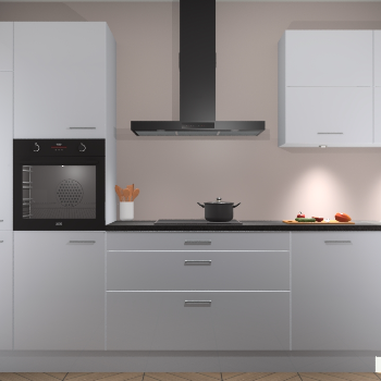 Sneeuwwitte hoogglans keuken Parijs 100411