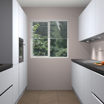 Sneeuwwitte greeploze keuken Siena 100611