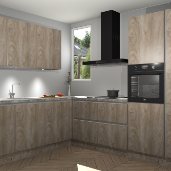 Cantaro Eiken greeploze keuken Buenos Aires 102108