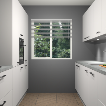 Zijdegrijze keuken Siena 100683