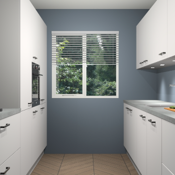 Zijdegrijze keuken Siena 100684