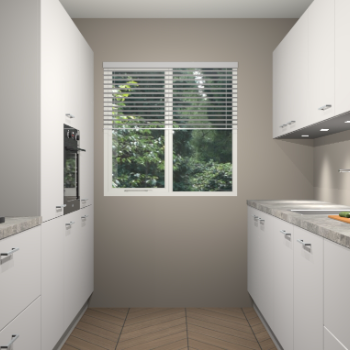 Zijdegrijze keuken Siena 100693