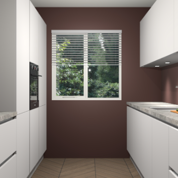 Zijdegrijze greeploze keuken Siena 100694