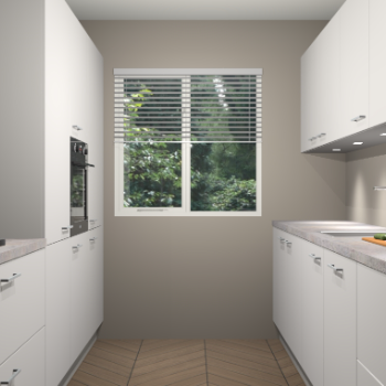 Zijdegrijze keuken Siena 100699