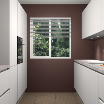 Zijdegrijze greeploze keuken Siena 100700