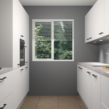 Zijdegrijze keuken Siena 100701