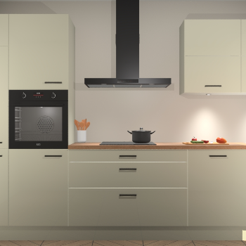 Magnolia hoogglans keuken Parijs 101614