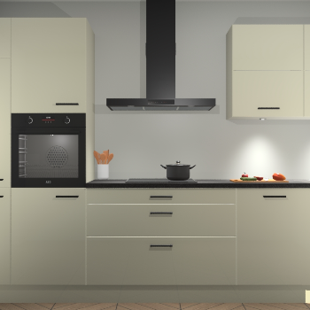 Magnolia hoogglans keuken Parijs 101669