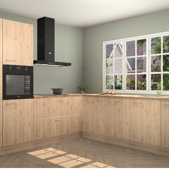 Madera natuur keuken Casablanca 102319