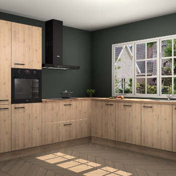 Madera natuur keuken Casablanca 102322