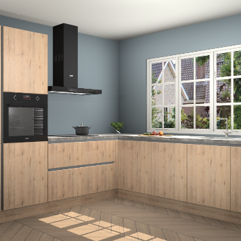 Madera natuur greeploze keuken Casablanca 102332