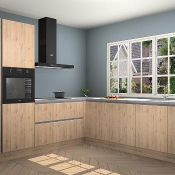 Madera natuur greeploze keuken Casablanca 102338