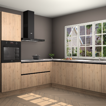 Madera natuur greeploze keuken Casablanca 102341