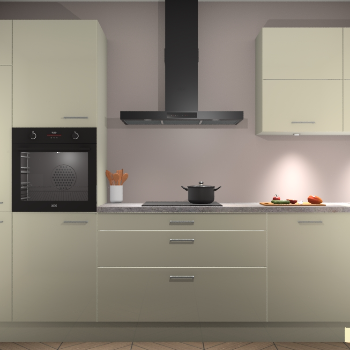 Magnolia hoogglans keuken Parijs 101702