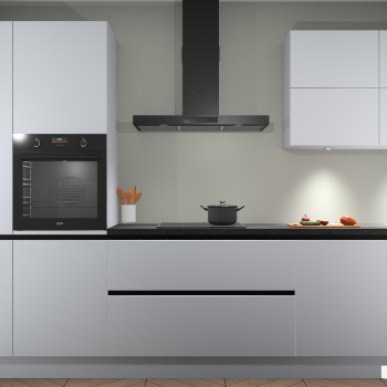 Sneeuwwitte greeploze keuken Parijs 101075