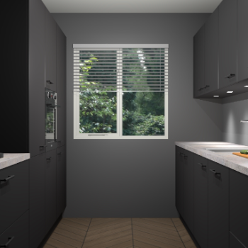 Zwarte keuken Siena 101127