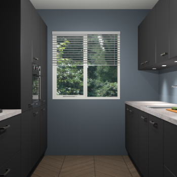 Zwarte keuken Siena 101128