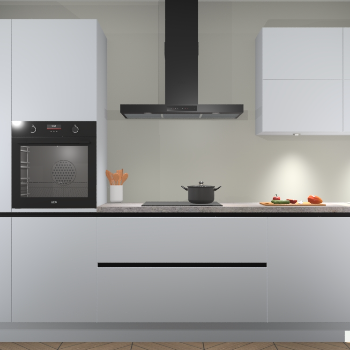 Sneeuwwitte greeploze keuken Parijs 101145