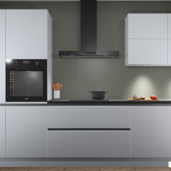 Sneeuwwitte greeploze keuken Parijs 101157