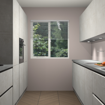 Beton Opaal greeploze keuken Siena 101190