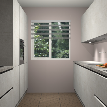 Beton Opaal greeploze keuken Siena 101288