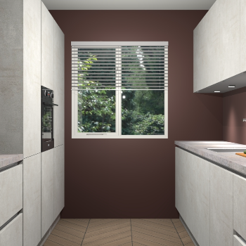 Beton Opaal greeploze keuken Siena 101307