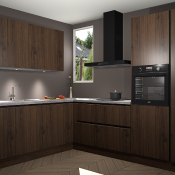 Noten greeploze keuken Buenos Aires 102250