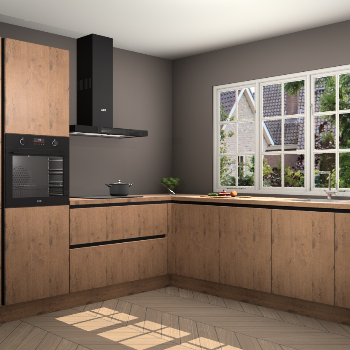 Astoria Eiken greeploze keuken Casablanca 102359