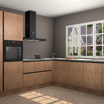 Astoria Eiken greeploze keuken Casablanca 102371