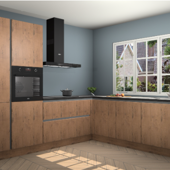 Astoria Eiken greeploze keuken Casablanca 102374