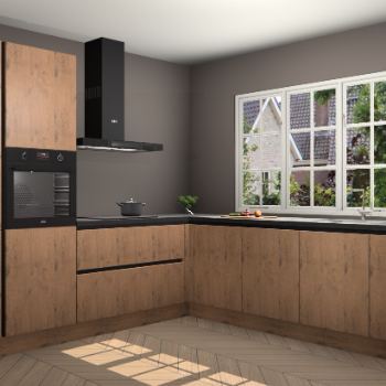 Astoria Eiken greeploze keuken Casablanca 102377