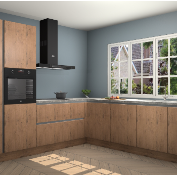 Astoria Eiken greeploze keuken Casablanca 102380