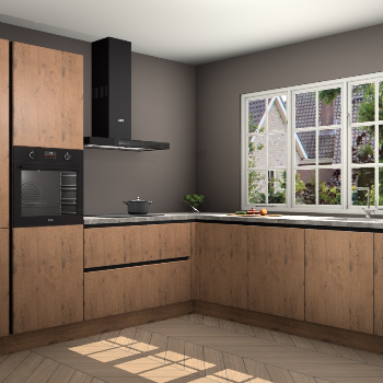 Astoria Eiken greeploze keuken Casablanca 102383