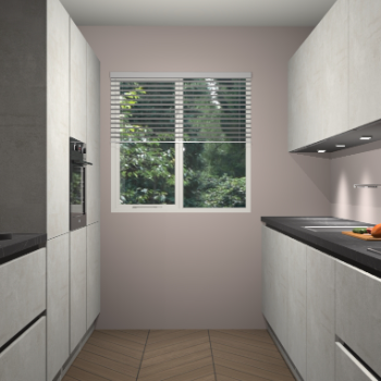 Beton Opaal greeploze keuken Siena 101316