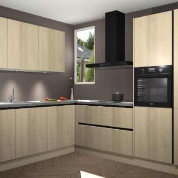 Vuren greeploze keuken Buenos Aires 102559