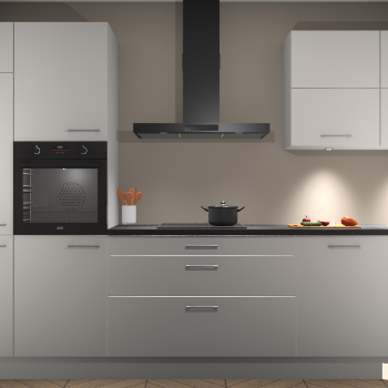 Zijdegrijze keuken Parijs 101299