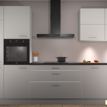 Zijdegrijze keuken Parijs 101300