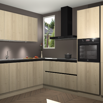 Vuren greeploze keuken Buenos Aires 102578