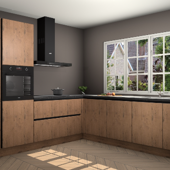 Astoria Eiken greeploze keuken Casablanca 102395