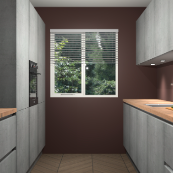 Beton Parelgrijs greeploze keuken Siena 101349