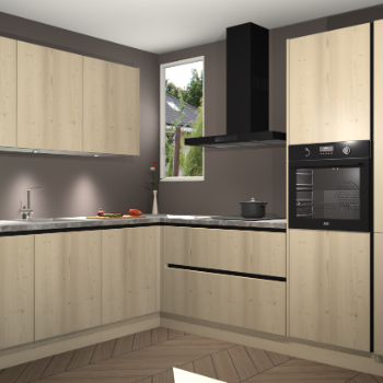 Vuren greeploze keuken Buenos Aires 102585