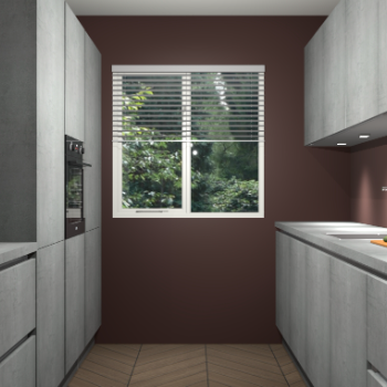 Beton Parelgrijs greeploze keuken Siena 101420