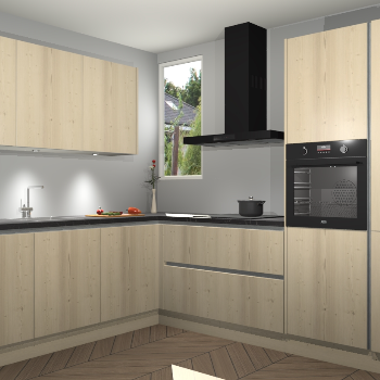 Vuren greeploze keuken Buenos Aires 102626