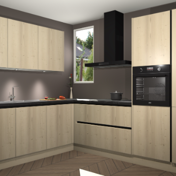 Vuren greeploze keuken Buenos Aires 102629