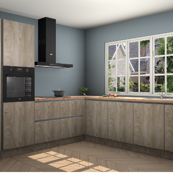 Cantaro Eiken greeploze keuken Casablanca 102505