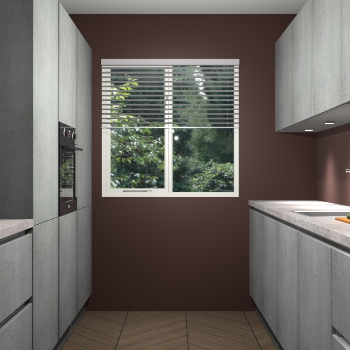 Beton Parelgrijs greeploze keuken Siena 101443