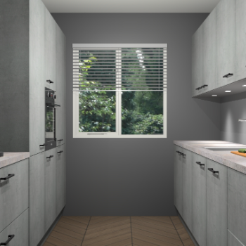 Beton Parelgrijs keuken Siena 101444