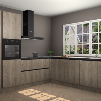 Cantaro Eiken greeploze keuken Casablanca 102547