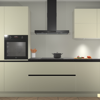 Magnolia greeploze keuken Parijs 101459