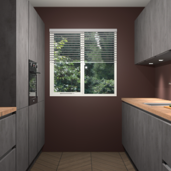 Beton Antraciet greeploze keuken Siena 101526